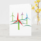 Flower power kaart (Gele Bloem)