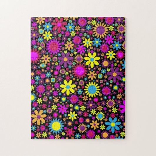 Flower Power Legpuzzel (Verticaal)