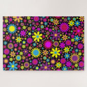 Flower Power Legpuzzel (Horizontaal)