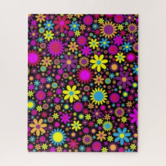 Flower Power Legpuzzel (Verticaal)