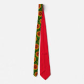 "Flower Power" Neck Tie  Stropdas (Achterkant)