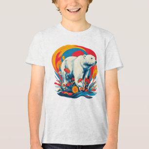 Flower Power Polar Beer Tri-Blend Shirt
