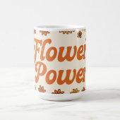 Flower Power Retro Mug – 70s Style Coffee Cup (Centre)