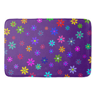 Flower Power Shower - kleurpatroon 1 Badmat