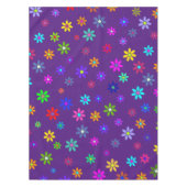 Flower Power Shower - kleurpatroon 1 Tafelkleed (Voorkant)