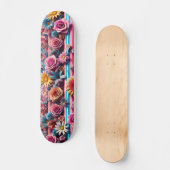 Flower Power Shred Skateboard (Voorkant)