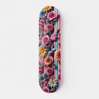 Flower Power Shred Skateboard