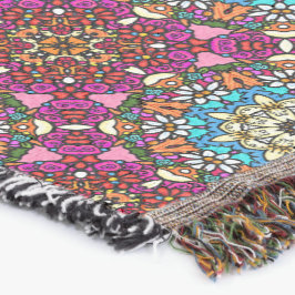 Flower Power V Garden Groovy Deken