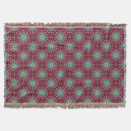 Flower Power V Garden Groovy Deken (Voorkant)