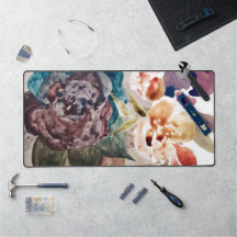 Flower Princess Blush Pink Pastel Waterverf