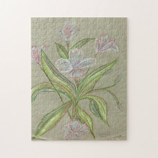 Flower Puzzle beroemd gemaakt door Amilia Legpuzzel