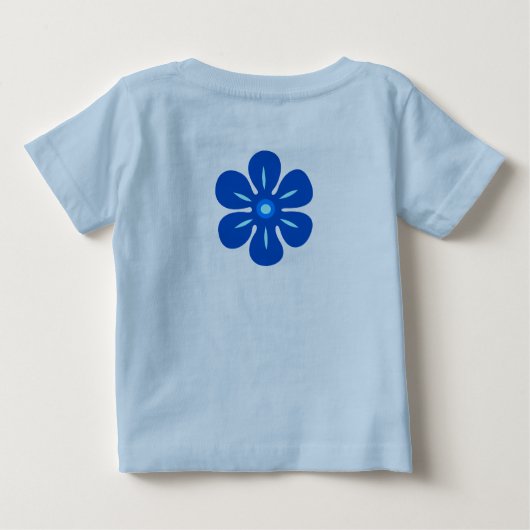 Flower Rain Peuters & Baby's T-shirts (Achterkant)
