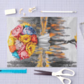 Flower Raindrops9 Tissuepapier (Craft)