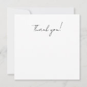 Flower Ring Bedankkaart (Achterkant)