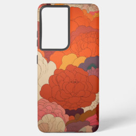 flower samsung garaxy ケース samsung galaxy hoesje