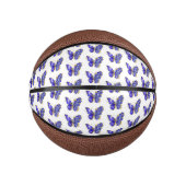 Flower Sapphire Butterfly Basketbal (Voorkant)