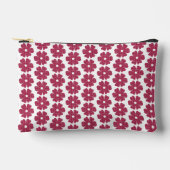 Flower Shape Plaid Pink Purple Etui (Voorkant)