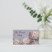 Flower Shop Florist Carte de visite professionnel (Debout devant)