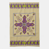 Flower Spring of Life serviette de cuisine (Vertical)
