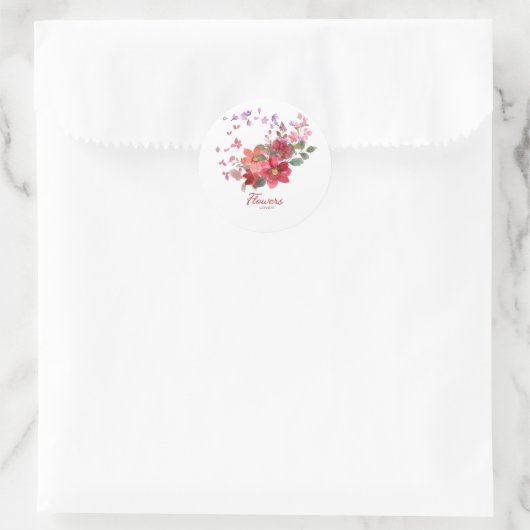 Flower Sticker (Sac)