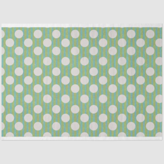 Flower Stippen Tissue Paper Tissuepapier (Voorkant)