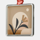 Flower Sun Boho Metalen Ornament (Links)