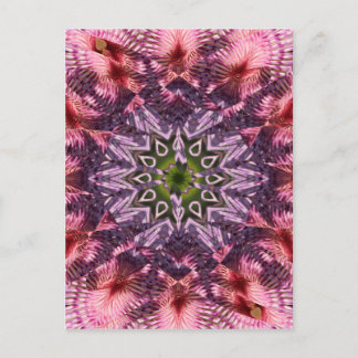 Flower Twist Mandala 2015 Briefkaart