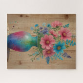 Flower Vase Puzzle - Amusement et activité éducati (Horizontal)