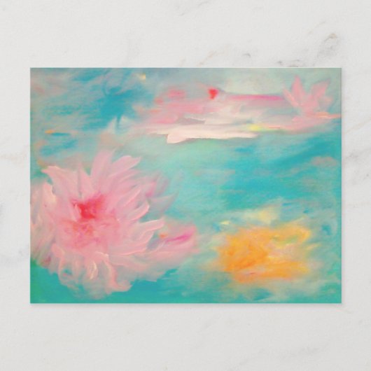 Flower Water Briefkaart (Voorkant)