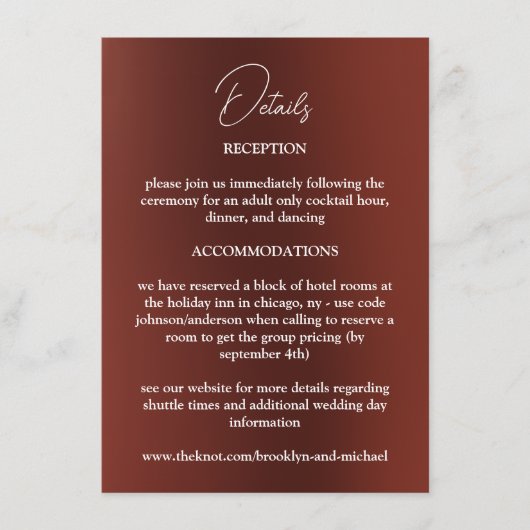 Flower Wedding Enclosure Kaart (Voorkant)