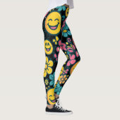 flower yoga gym Leggings (Rechts)