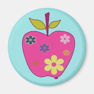 FlowerApple Magnet Magneet