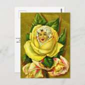 Flowerchild Briefkaart (Voorkant / Achterkant)