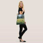 Flowered field draagtas (Op model)