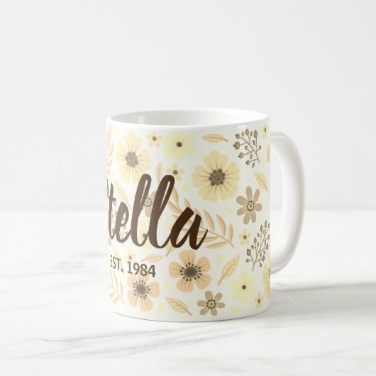 Flowered Mug (Devant droit)