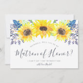 Flowerfields are My Matron of Honor Kaart (Voorkant)