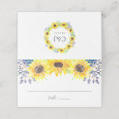 Flowerfields Wedding (Buitenkant ongevouwen)