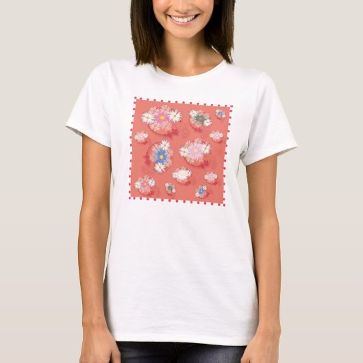 FlowerGirl basic t-shirt (Voorkant)