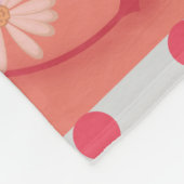 Flowergirl fleece deken (Hoek)