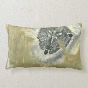 Flowerhead Abstract met gegloeide textuur Kussen