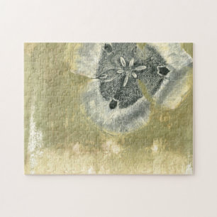 Flowerhead Abstract met gegloeide textuur Legpuzzel