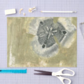 Flowerhead Abstract met gegloeide textuur Tissuepapier (Craft)