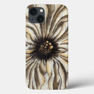 Flowerhead Fresco op Tan Background iPhone 13 Hoesje