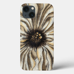 Flowerhead Fresco op Tan Background iPhone 13 Hoesje