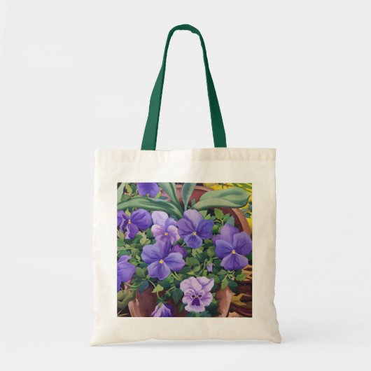 Flowerpots with Pansies 2007 Tote Bag (Voorkant)