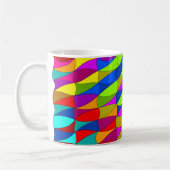 Flowerpower consed pattern coffee mug (Gauche)