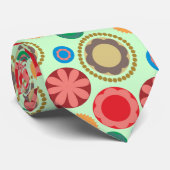 FlowerPower Stropdas (Opgerold)