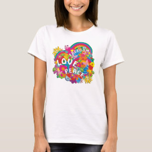 FlowerPowerRainbow T-shirt