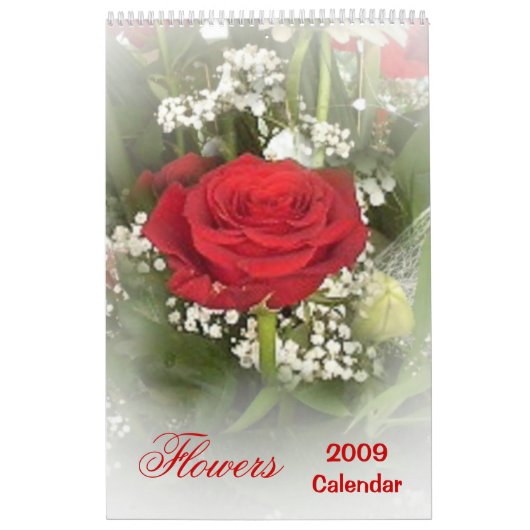 Flowers 2009 Calendar Kalender (Hoes)