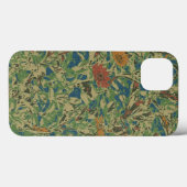 Flowers against leaf camouflage pattern Case-Mate iPhone case (Achterkant (horizontaal))